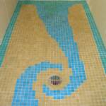 Shower Floor Mosaic